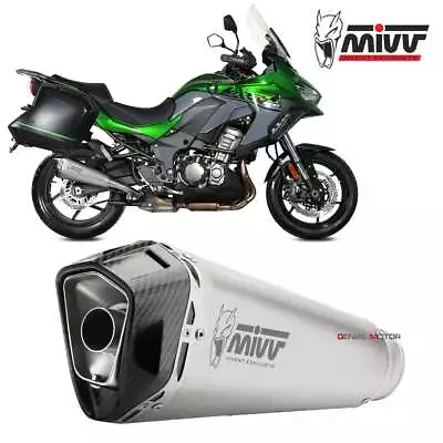 Mivv Exhaust Muffler Delta Race Inox Kat For KAWASAKI VERSYS 1000 2019 > 2023 • $432.70